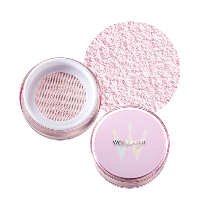 Wonjungyo Fixing Blur Face Powder 13g - Long-lasting Soft N01 Plain Pink Pore Coverage