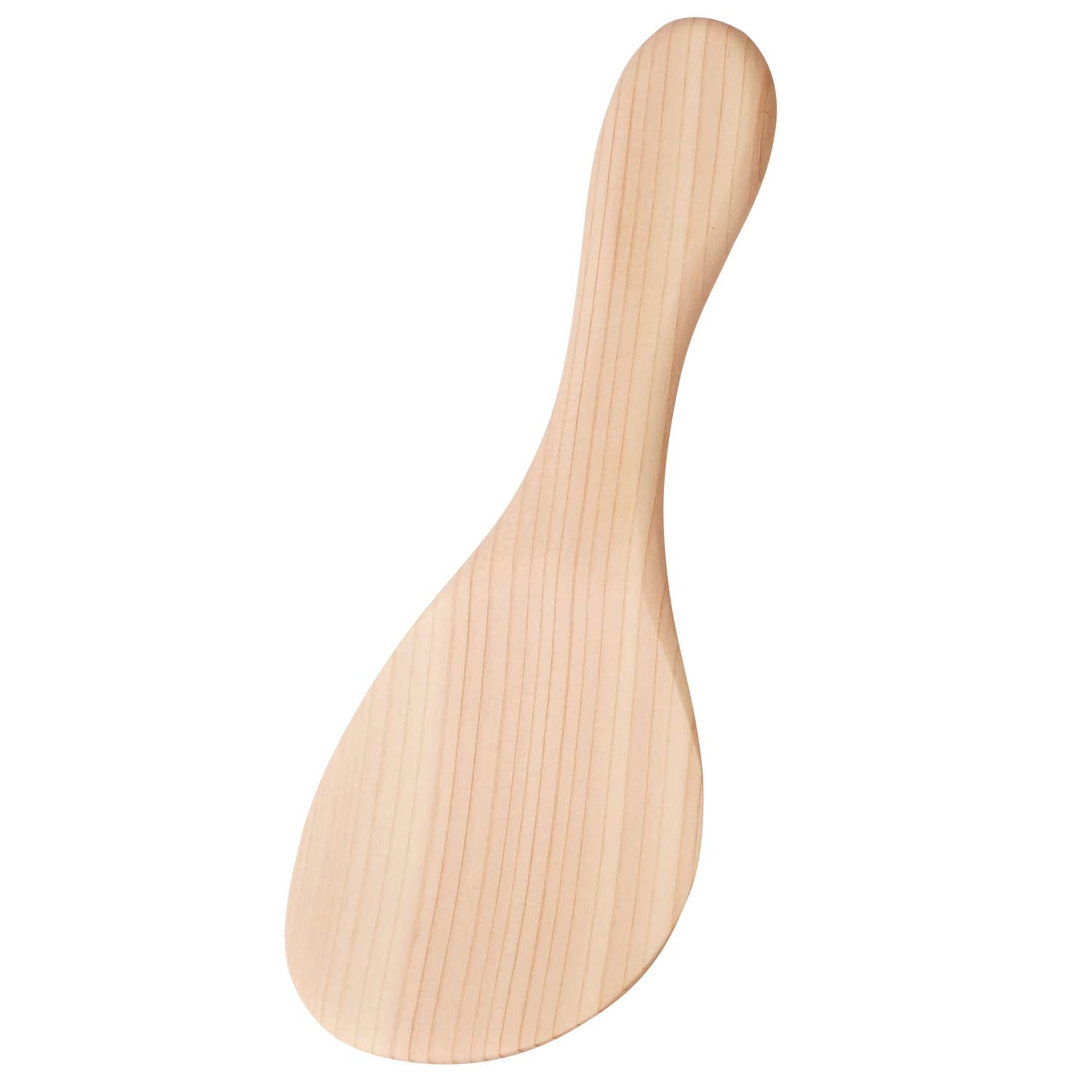 Yamaco Temahima Kobo Hinoki Small Rice Paddle - Easy Use Made in Japan