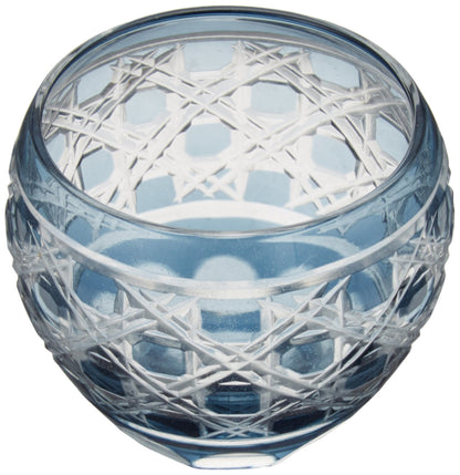 Yamaco Yumekiriko Delicacies Indigo Blue Plate Set 26930