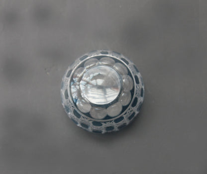 Yamaco Yumekiriko Delicacies Indigo Blue Plate Set 26930