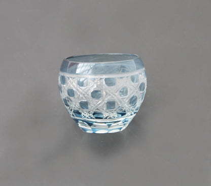 Yamaco Yumekiriko Delicacies Indigo Blue Plate Set 26930