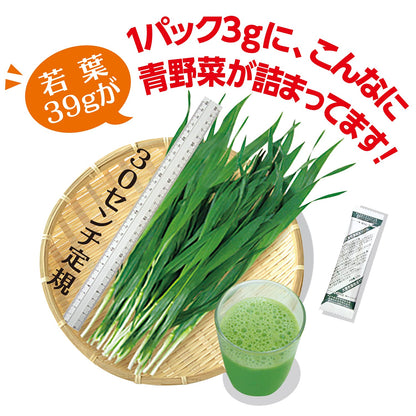 Yamamoto Kanpo Aojiru Barley Green Juice 44 Sticks Healthy Detox Drink