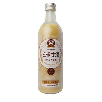 Yamato Genmai Brown Rice Amazake 490ml - Nutritious Drink