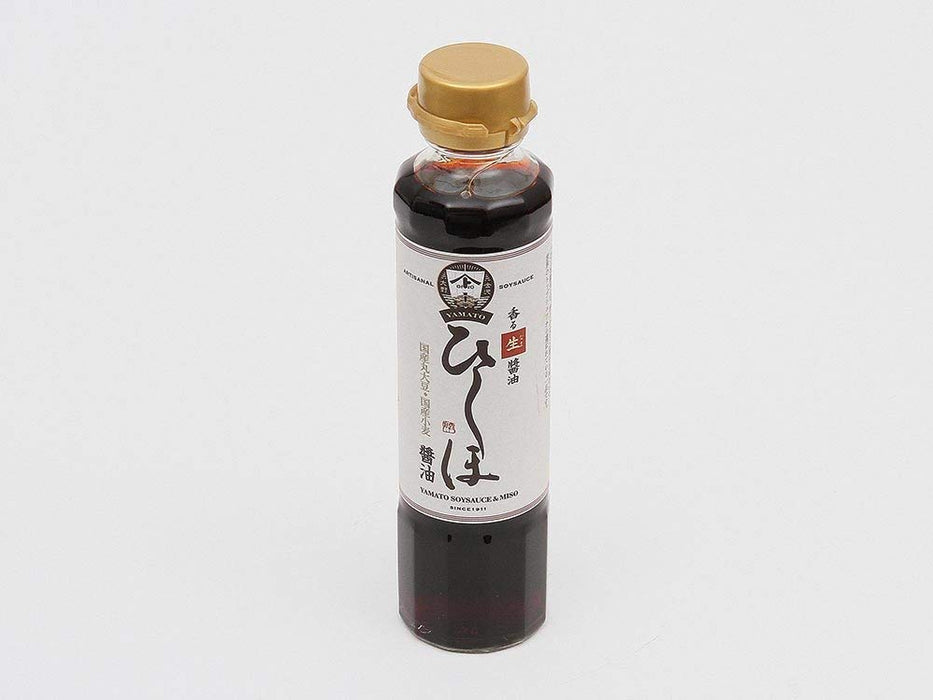 Yamato Hishio Shoyu Japanese Raw Soy Sauce 180Ml Premium Quality