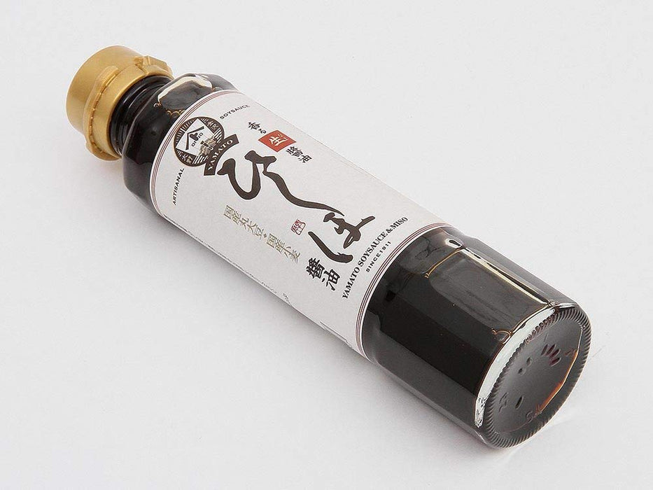 Yamato Hishio Shoyu Japanese Raw Soy Sauce 180Ml Premium Quality