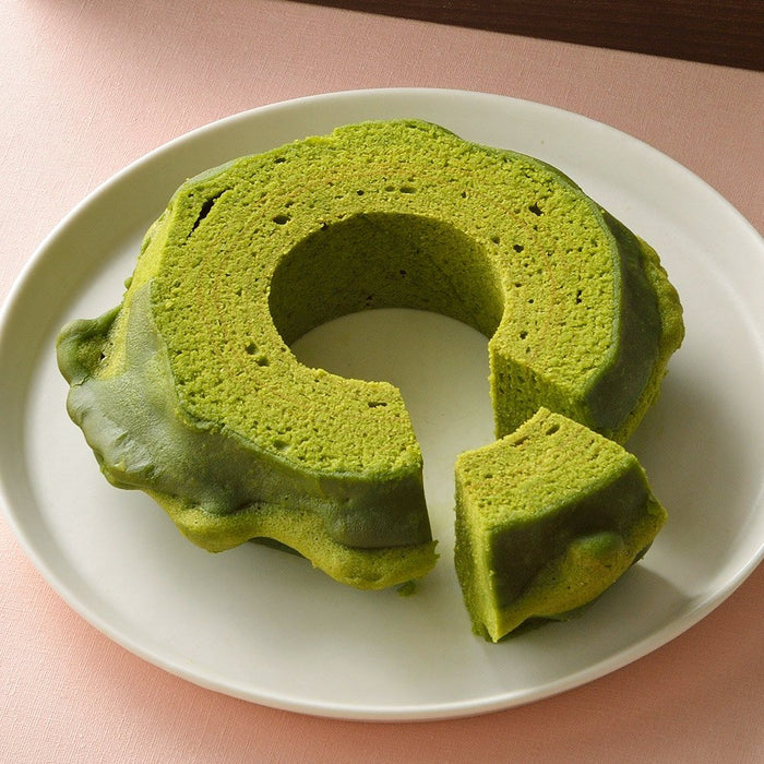 Yanagawa Gluten-Free Matcha Green Tea Baumkuchen Ring Cake Delight