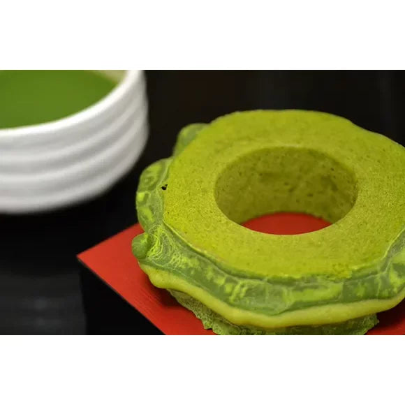 Yanagawa Gluten-Free Matcha Green Tea Baumkuchen Ring Cake Delight