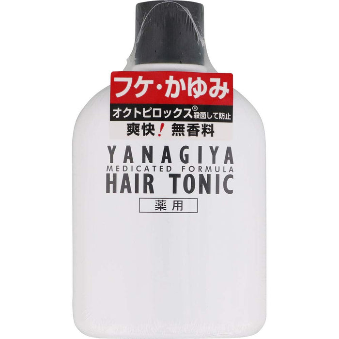 Yanagiya Hair Tonic 240Ml Anti-Dandruff Formula for Healthy Scalp