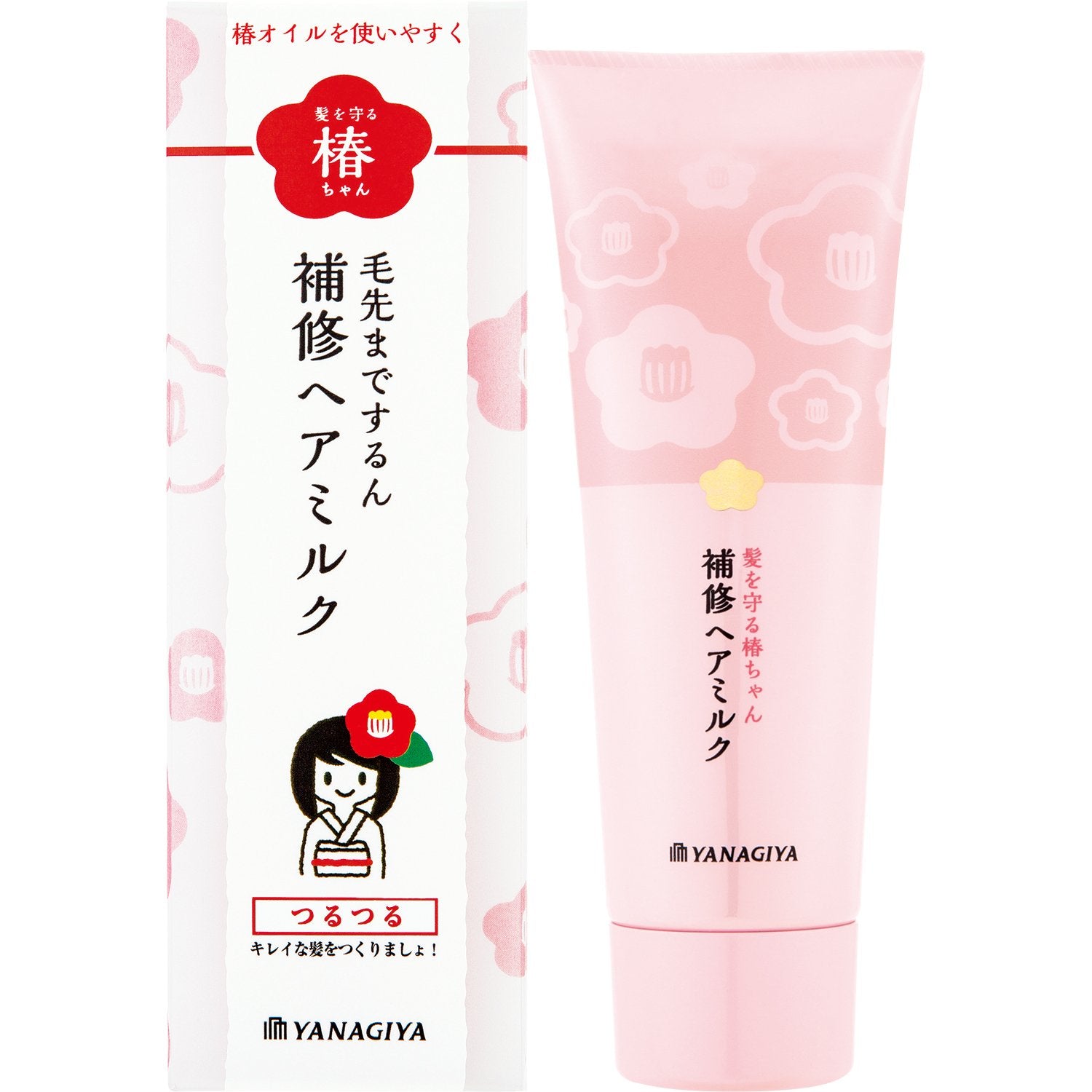 Yanagiya Main Store Tsubaki-Chan Hair Repair Milk for Smooth and Shiny