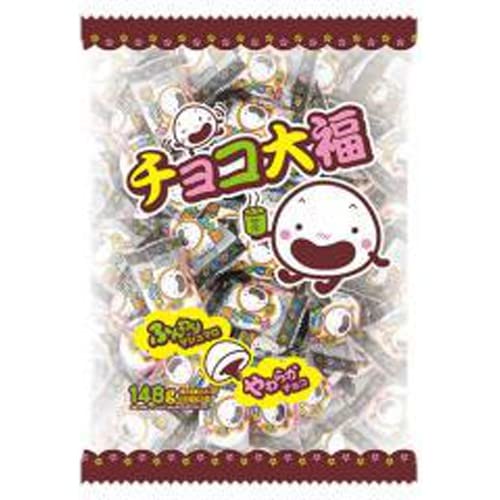 The War Yaokin Choco Daifuku Chocolate Filled Marshmallow Snack 148g