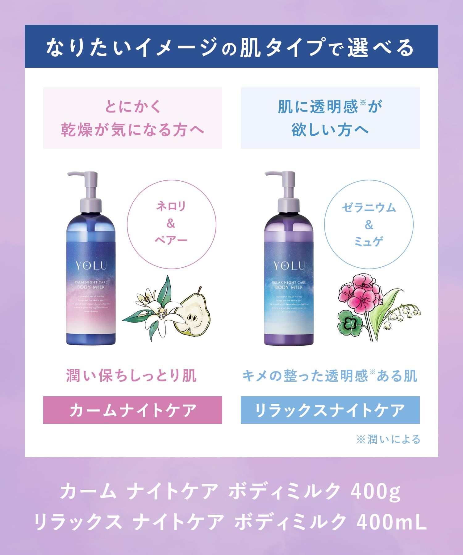 Yolu Relaxing Night Care Body Milk - Nourishing and Hydrating Formula