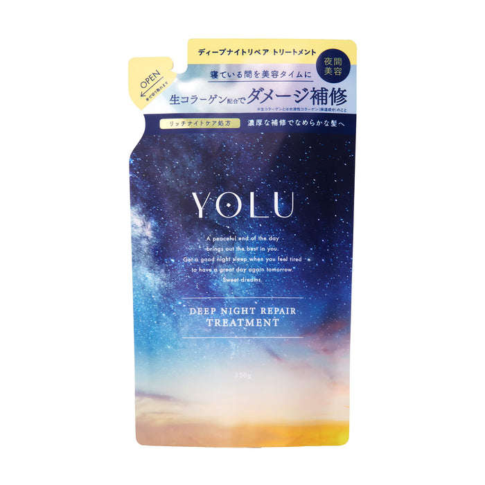 Yolu 護理補充裝 |深層夜間修復，煥發光彩肌膚