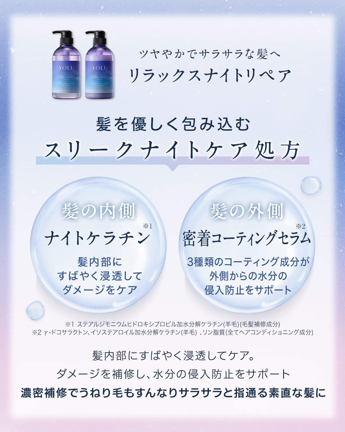 Yolu Treatment Relax Night Repair Serum | Yolu Night Treatment