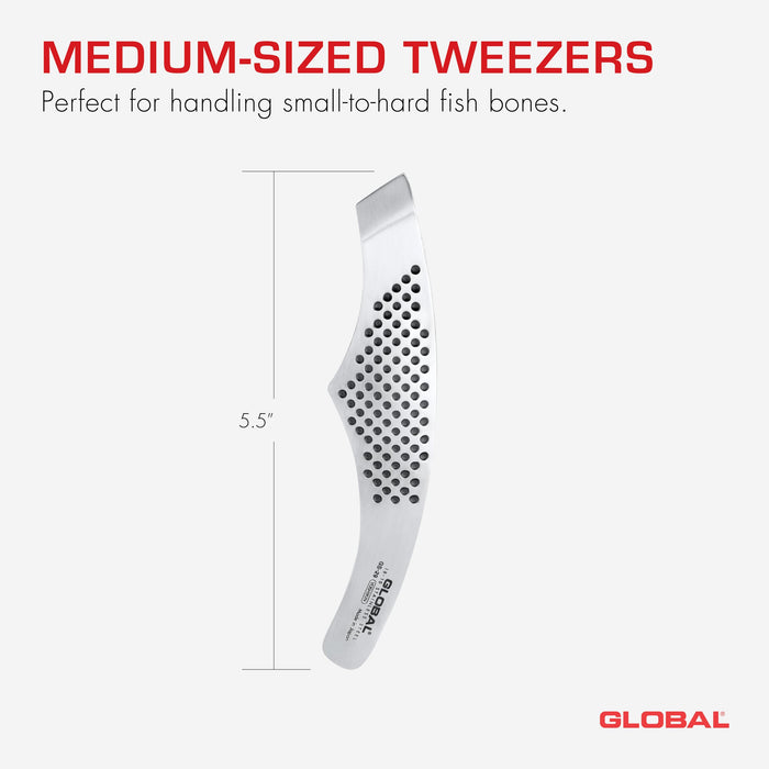 Yoshikin Global Fish Bone Tweezers GS29 Stainless Steel Precision Tool