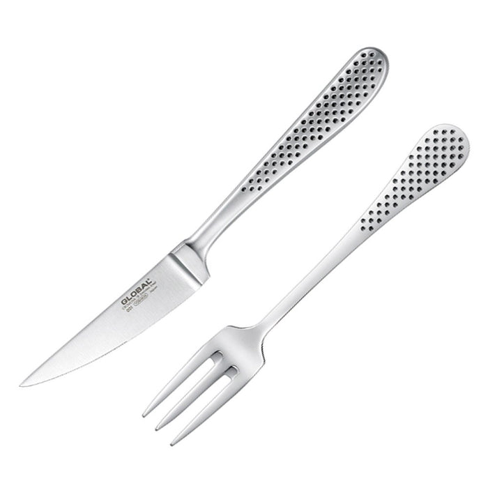 Yoshikin Premium Steak Knife and Fork Set GTJ-01 for Global Cuisine