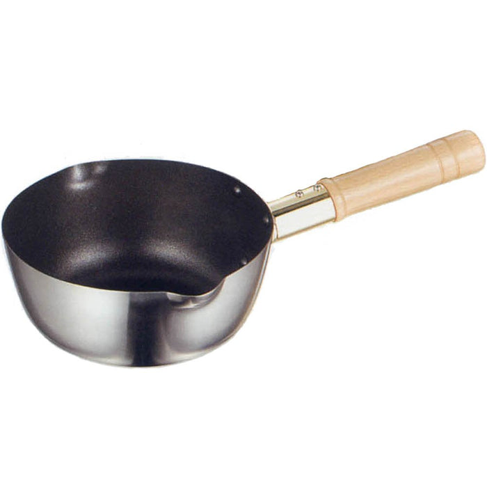 As One Yukihira Pot Stainless Steel Deep Saucepan 20cm Durable Cookware