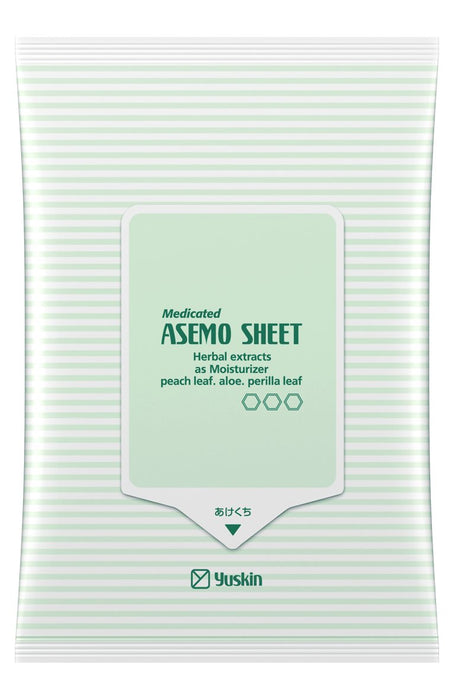 Euskin Medicated Skin Care Sheets Heat Rash Relief 10 Antiperspirant Sheets
