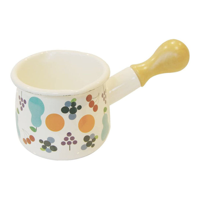 Yutaka Horo Japan Enameled Petit Milk Pan Fruit - Plune