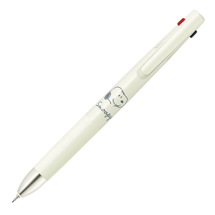 Zebra Blen2+S 0.5mm Multi-Function Ballpoint Pen Snoopy Edition White
