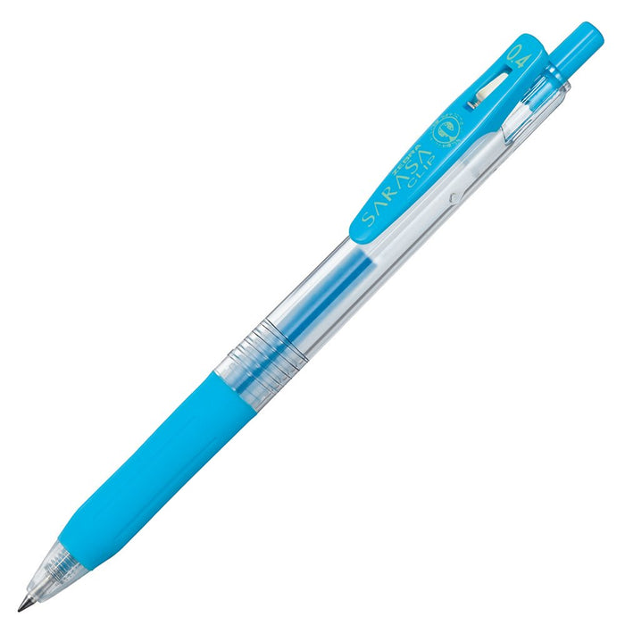 Zebra Gel Ballpoint Pen Sarasa Clip 0.4mm 10 Assorted Colors JJS15-10CA