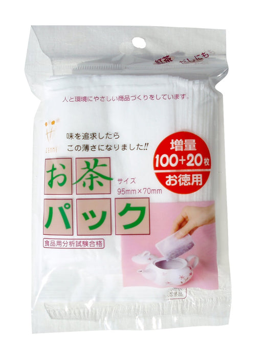 Zenmi Extra Thin Tea Bags 120 Pack Japanese White Tea Bags