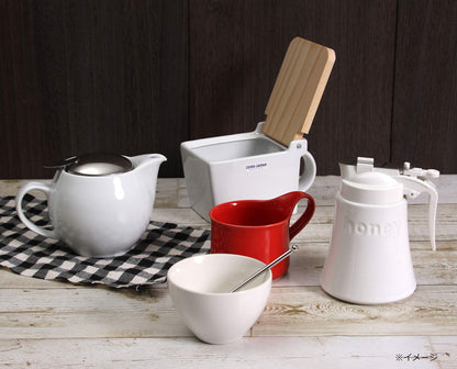 Zero Japan Container White BST-17 WH Salt Box