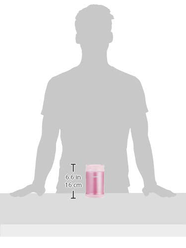 Zojirushi Stainless Steel Food Jar 0.5L Shiny Pink 16.9Oz
