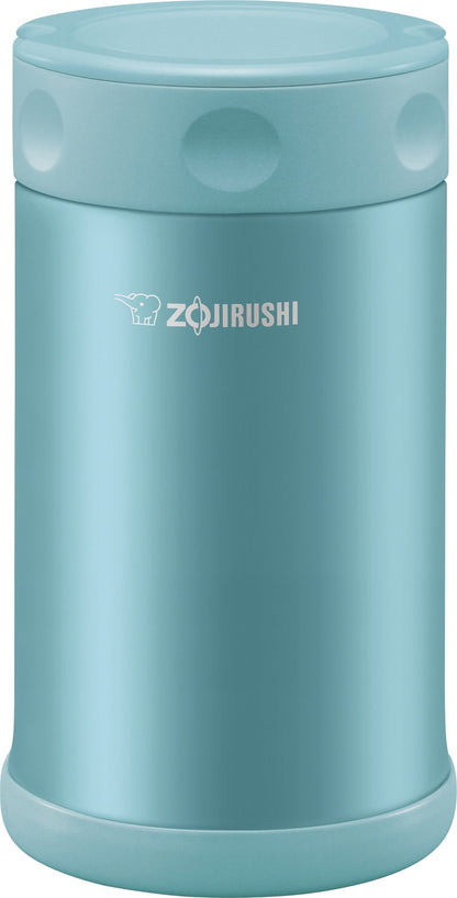 Zojirushi Aqua Blue 25 Oz Stainless Steel Food Jar 0.75L Capacity