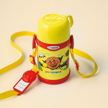 Zojirushi 450ml Stainless Steel Water Bottle with Cup Anpanman Series SC-LG45A-ER