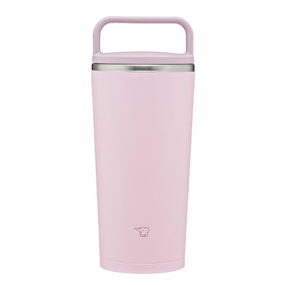 Zojirushi 300ml Carry Tumbler Water Bottle with Handle Dishwasher Safe Powdery Pink