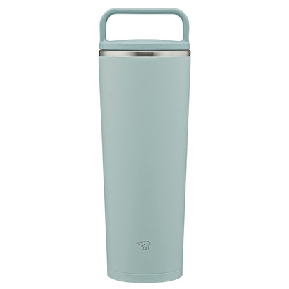 Zojirushi 400ml Ash Green Carry Tumbler Water Bottle with Handle Dishwasher Safe Cap