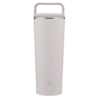Zojirushi 400ml Water Bottle Carry Tumbler with Handle Dishwasher Safe Sheer Gray