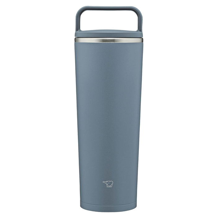 Zojirushi 400ml Urban Blue Carry Tumbler Water Bottle with Handle Seamless Stopper Dishwasher Safe