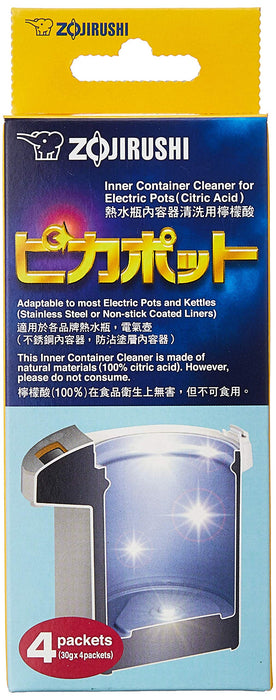 Zojirushi Electric Pot Inner Container Cleaner 4 Packets