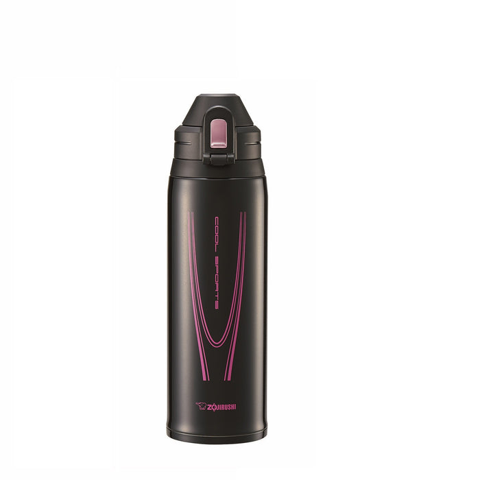Zojirushi Cool Black and Pink Sports Bottle 1000ml Capacity - Sd-Af10-Bp
