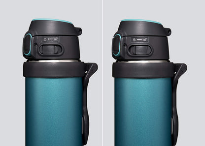 Zojirushi 20 Oz Teal Flip and Go Stainless Steel Mug - SM-QHE60GK