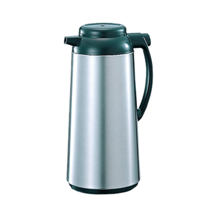 Zojirushi Ahb-19S-Xa 1.85L Stainless Steel Glass Thermos Pot with Heat & Cold Retention