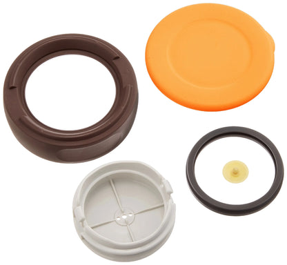 Zojirushi Mahobin (Zojirushi) Stainless Steel Vacuum Insulation Hood Jar Lunch Box Heat Insulation Cold Insulation Wide Mouth 360Ml Pumpkin Sw-Gd36-Dp