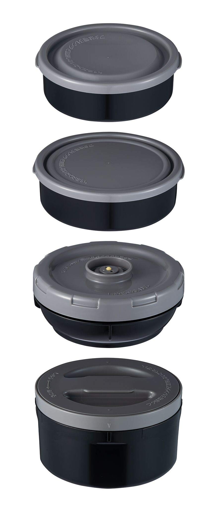 Zojirushi 48Oz Mr. Bento Stainless Steel Lunch Jar in Carbon Black