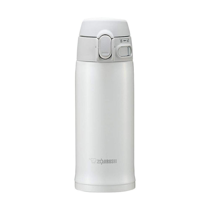 Zojirushi 白色 360 毫升馬克杯瓶小巧且易於使用 - 型號 Sm-Ta36-Wa