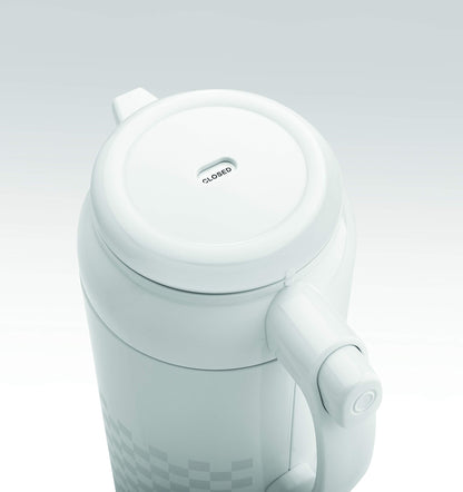 Zojirushi 1.0L Premium Thermal Carafe in Ichimatsu White