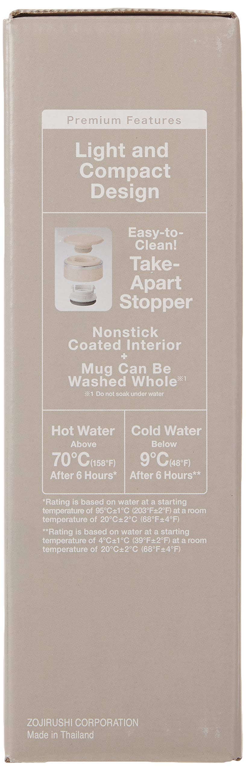 Zojirushi 16-Oz Stainless Steel Travel Mug with Tea Leaf Filter in Pink Champagne