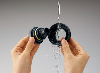 Zojirushi Cool Bottle 0.5L - Stainless Steel in Clear Black - Tough St-Gc50-Bf