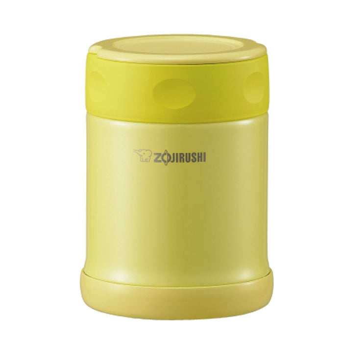 Zojirushi 0.35L Lime Yellow Stainless Steel Food Jar SW-EC35-YP