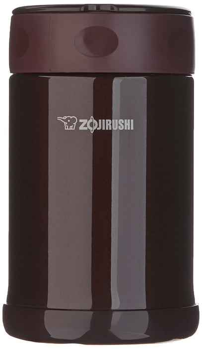 Zojirushi 16.9 Oz Stainless Steel Food Jar in Dark Brown