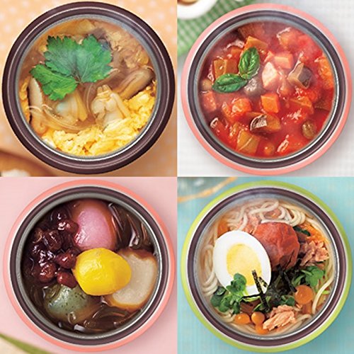 Zojirushi Cherry Red Stainless Steel Food Jar 360ml