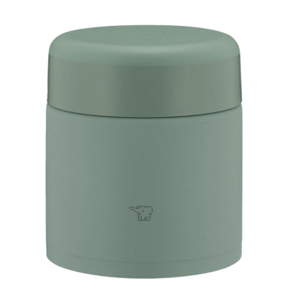 Zojirushi 300ml Stainless Steel Insulated Soup Lunch Jar Easy Clean Matte Green