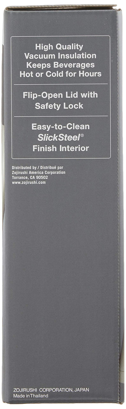 Zojirushi 16Oz Stainless Steel Black Mug - Durable and Stylish Coffee Companion