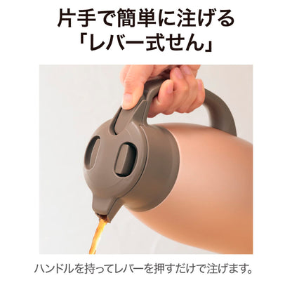 Zojirushi 1.9L Stainless Steel Pot in Matte Copper Finish Model SH-HC19-NU