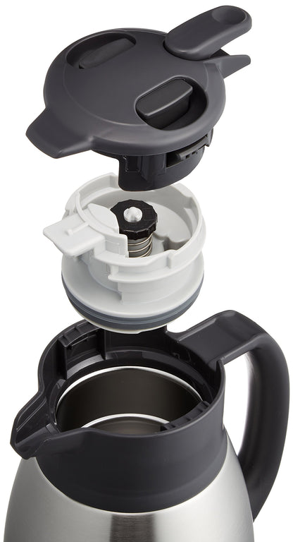 Zojirushi 1.5L Stainless Steel Thermal Insulated Tabletop Pot Sh-Hb15-Xa Silver